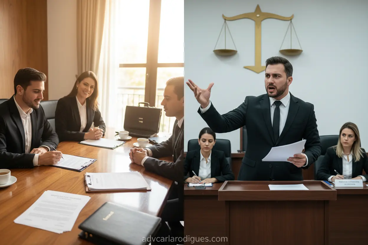 Pensão para ex-cônjuge após divórcio quando existe: diferenças entre consensual e litigioso.