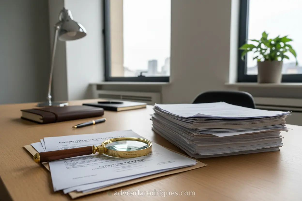 Documentos essenciais para partilha de bens no divórcio em São Paulo