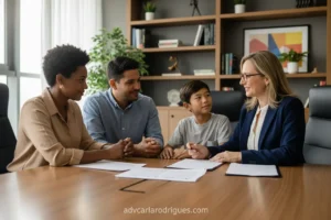 Advogado pensão alimentícia em São Paulo auxiliando família